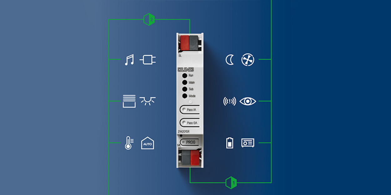 KNX Bereichs- und Linienkoppler bei Weber & Weber GmbH in Schönburg